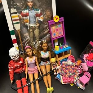 Misc Barbies and accessories